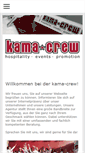Mobile Screenshot of kama-crew.com